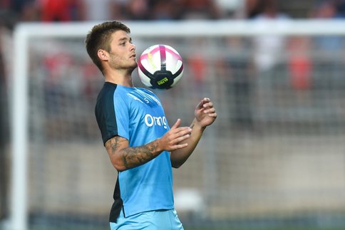 Duje Caleta Car avec l'OM. Duje Caleta Car avec l'OM.