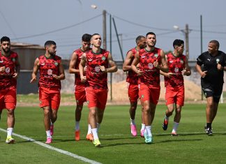 استعدادا لمواجهة الكونغو الديمقراطية.. المنتخب المغربي يتدرب في نفس توقيت المباراة
