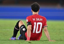 الإصابة تبعد محمد صلاح عن مباراتين في كأس أمم إفريقيا