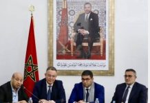 لقجع والعرايشي وبنسعيد وشحتان يتفقون لتنظيم تغطية التظاهرات داخل وخارج الوطن