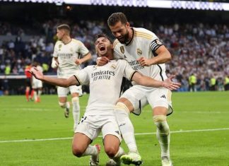 ريال مدريد إلى ثمن نهائي كأس ملك إسبانيا بعد فوزه على أراندينا