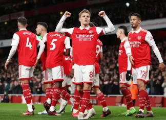 آرسنال يكتسح بيرنلي و يحقق الفوز الخامس تواليا في الدوري الإنجليزي