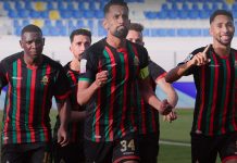 الجيش الملكي يقسو على مولودية وجدة وينفرد بصدارة الدوري الاحترافي