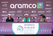 المغربيتان حديوي ولقلالش تمثلان العرب في بطولة أرامكو الدولية للجولف