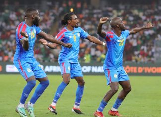 الكونغو الديمقراطية تهزم غينيا وتعبر لنصف نهائي كأس إفريقيا