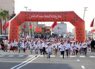 القافلة الوطنية للرياضة للجميع تحط الرحال بسيدي سليمان يومي 17 و18 فبراير الجاري