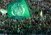 4 مباريات للرجاء الرياضي بدون جمهور