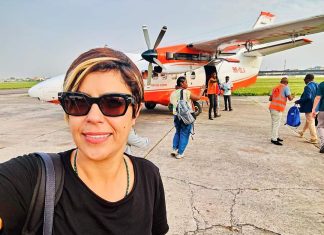 لمياء بومهدي تواصل تألقها ومغامرتها الإفريقية