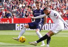 إشبيلية يهزم سوسيداد في الدوري الإسباني