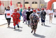 الرياضة للجميع: وجدة تحتضن الجمعة المقبل المحطة الخامسة من سباق “خطوات النصر النسائية”