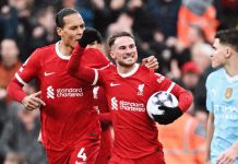 تعادل ليفربول أمام مانشستر سيتي يهدي آرسنال قمة الدوري الإنجليزي