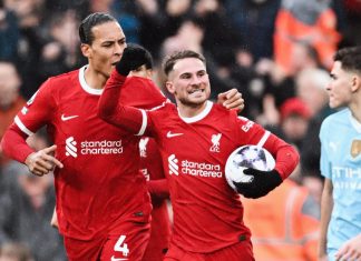 تعادل ليفربول أمام مانشستر سيتي يهدي آرسنال قمة الدوري الإنجليزي