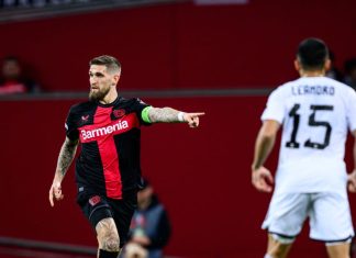 ليفركوزن يتجاوز كاراباخ بصعوبة ويتأهل لربع نهائي الدوري الأوروبي