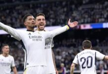 ريال مدريد يهزم برشلونة بهدف بيلينجهام القاتل ويقترب من الفوز بلقب “الليغا”