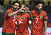 المنتخب المغربي لكرة القدم داخل القاعة يتوج بكأس أمم إفريقيا للمرة الثالثة تواليا