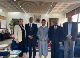 والي جهة سوس ماسة يستقبل أعضاء الجامعة الملكية المغربية للإنقاذ