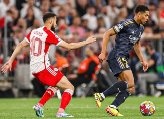 التعادل 2-2 يحسم قمة البايرن وريال مدريد في دوري الأبطال