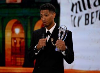 جود بيلينجهام يفوز بجائزة لوريوس العالمية لعام 2024