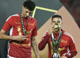رضا سليم ثالث مغربي يتوج بعصبة أبطال إفريقيا مع الأهلي المصري