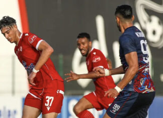 الوداد ينهزم أمام أولمبيك آسفي ويتراجع للمركز السادس
