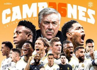 بعد تعثر برشلونة ضد جيرونا.. ريال مدريد بطلا لليغا للمرة الـ36 في تاريخه