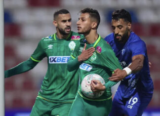 الرجاء يواصل مطاردة الجيش الملكي وعينه على اللقب