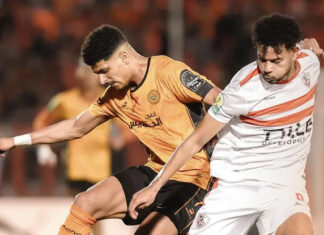 نهضة بركان يفوز على الزمالك المصري في ذهاب كأس الكونفدرالية الإفريقية