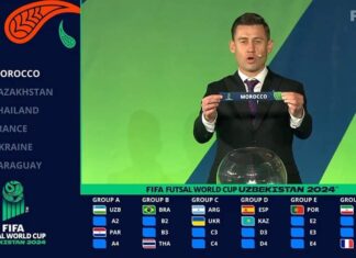 منتخب “الفوتسال” ضمن المجموعة الخامسة في كأس العالم