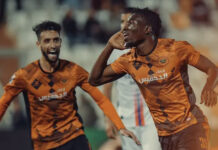 نهضة بركان يهزم المغرب التطواني بصعوبة في مؤجل الجولة الـ26