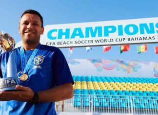 برازيلي مدربا جديدا للمنتخب الوطني لكرة القدم الشاطئية