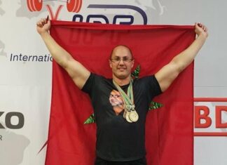 مشاركة نزار بليل في بطولة العالم للقوة البدنية بمدينة هيوستن الأمريكية