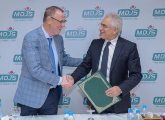 L’actualisation de la convention de partenariat entre l’Association Marocaine de la Presse Sportive (AMPS) et la MDJS