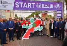 سيطرة مغربية في أولى مراحل طواف المغرب للدراجات من عيون الصحراء المغربية