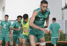 المنتخب المغربي يُجري الحصة التدريبية ما قبل الأخيرة استعدادا لمواجهة زامبيا