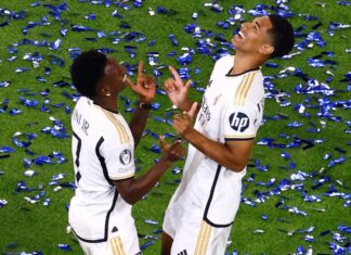 فينيسيوس أفضل لاعب ورباعي مدريدي في التشكيلة المثالية لدوري الأبطال