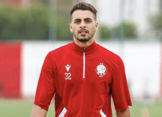 الوداد الرياضي يطمئن جمهوره حول الحالة الصحية ليوسف المطيع