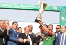 بالصور ….نجاح باهر لنهائي كأس العرش للريكبي وتتويج مولودية وجدة بالكأس الفضية