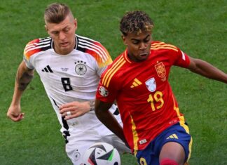 إسبانيا تتأهل لنصف نهائي اليورو على حساب ألمانيا