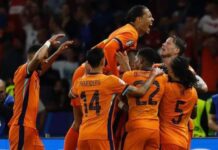 هولندا تفوز على تركيا وتواجه إنجلترا في نصف نهائي اليورو