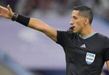 الأرجنتيني يائيل فالكون يقود مباراة المغرب وأمريكا