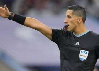 الأرجنتيني يائيل فالكون يقود مباراة المغرب وأمريكا