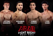 بحضور مغربي “ليلة القتال” في المواي طاي بأبو ظبي