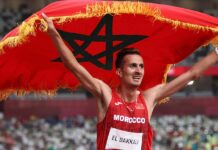 سفيان البقالي يهدي المغرب أول ميدالية ذهبية في أولمبياد باريس
