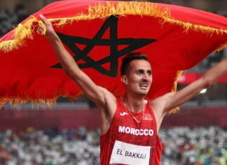 سفيان البقالي يهدي المغرب أول ميدالية ذهبية في أولمبياد باريس
