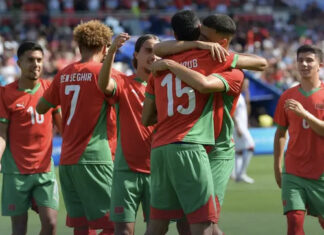 المنتخب المغربي يواجه نظيره الإسباني في نصف نهائي أولمبياد باريس