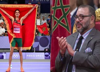 تطوان.. جلالة الملك يستقبل البطل الأولمبي سفيان البقالي