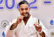 بالصور ..جامعة الجيدو تتكلف بمصاريف علاج بطل مغربي تعرض لحادثة سير مروعة