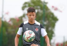 بيدرينهو يخوض أول حصة تدريبية رفقة الوداد