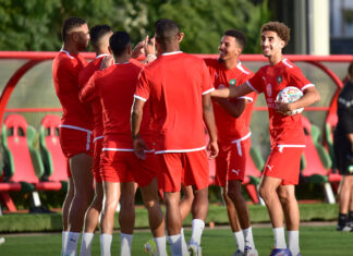 حصتين تدريبيتين للمنتخب المغربي قبل التوجه صوب أكادير