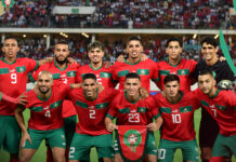 المنتخب المغربي يُمطر شباك الغابون بأربعة أهداف